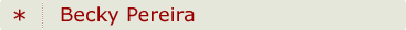 Becky Pereira tab/bar