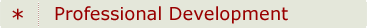 Professional Development tab/bar